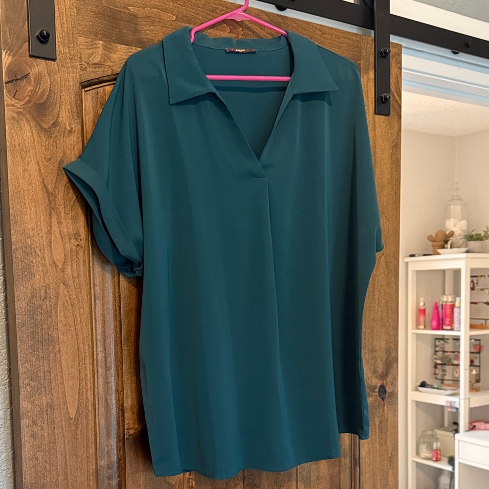 Elegant Teal Blouse for Women
